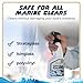 Salty Captain Clears Clean & Polish Kit – Isinglass Cleaner & Boat Polish – 16.9oz Cleaner, 16.9oz Polish & 5 Microfiber Towels – Restores Clarity & Shine to Strataglass, Polyvinyl & Marine Clears