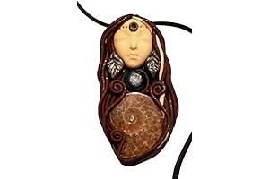 Chaco Canyon Jewelry: White Buffalo Spirit Necklace