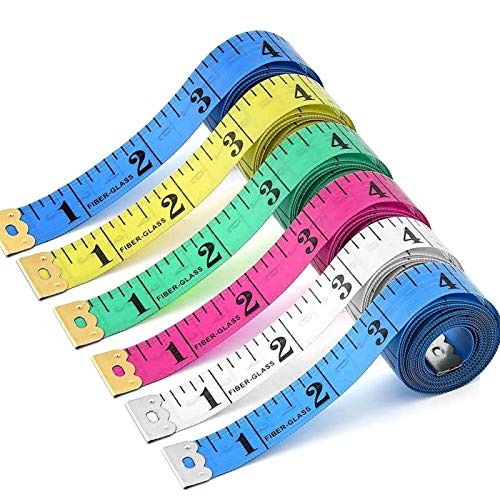 24 Pack 60 Inches Double Scale Soft Tape Measure Flexible Measuring Tape Ruler Weight Loss Medical Body Measurement Sewing Tailor Dressmaker Cloth Ruler With Accurate Measurements(150Cm/60Inch) #TOP11