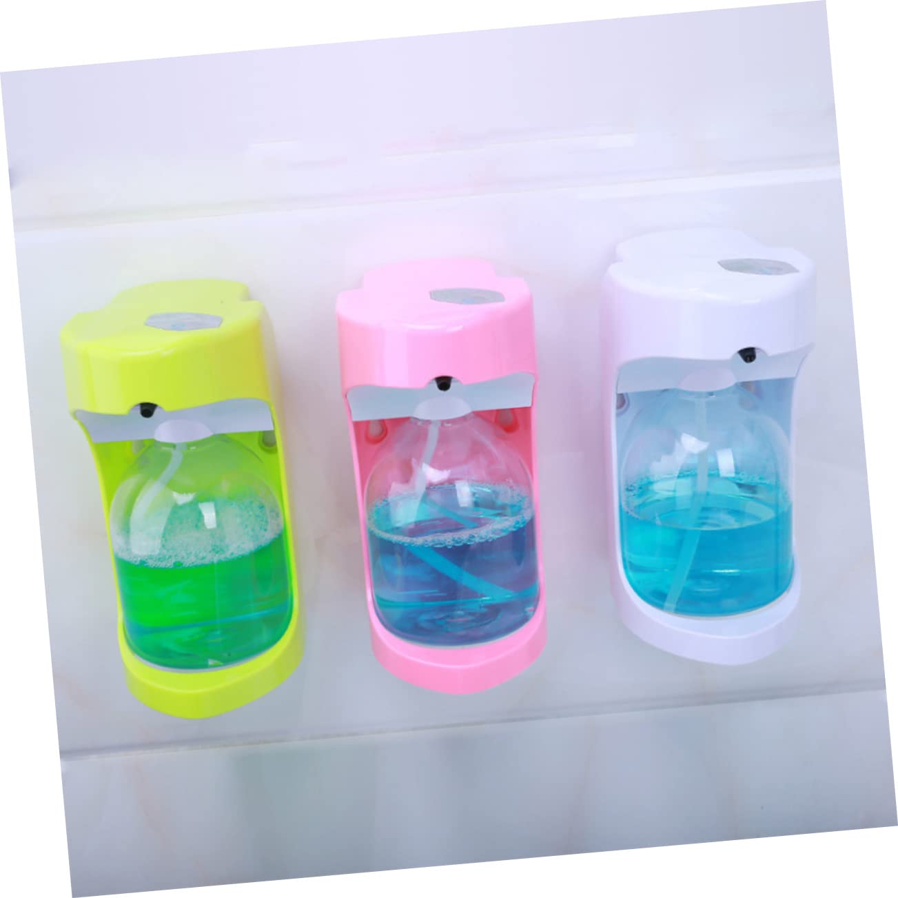 Dispensador De Jabón con Sensor Espuma Baño Encimera Simple Líquido Bomba Sin Contacto Ducha Inoxidable Montado Automático Montar Dispensador De Jabón Sin Toque