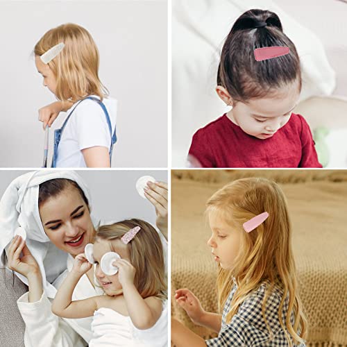 40Pcs Baby Hair Clips Flower Patterns Snap Hair Clips Wrapped By Cloth Hair Pins Baby Girls Barrettes Hair Accessories For Baby Girls Infants Toddler Kids #TOP4