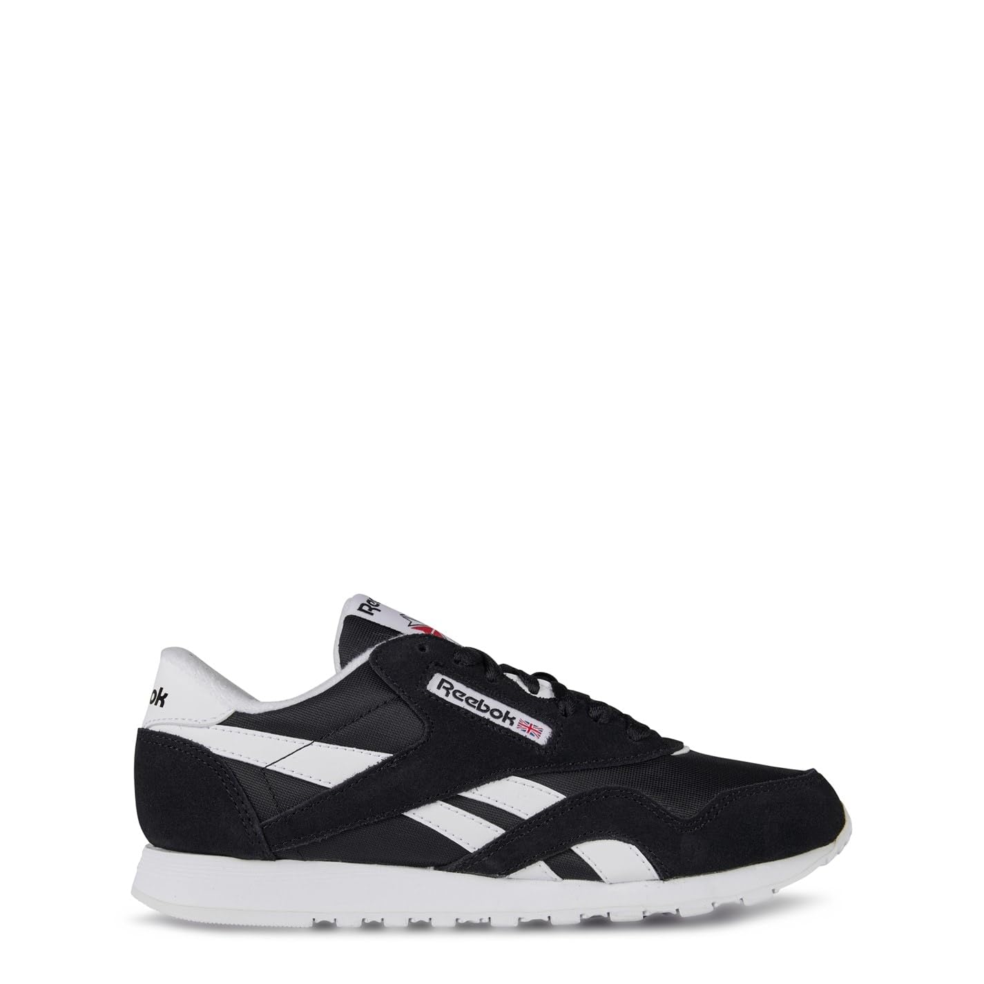 Baskets Reebok Classic Nylon pour Homme - CBLACK/FTWWHT - Taille 41 EU