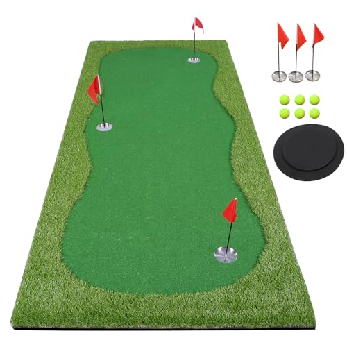 Golf Putting Green Mat - Indoor/Outdoor Practice