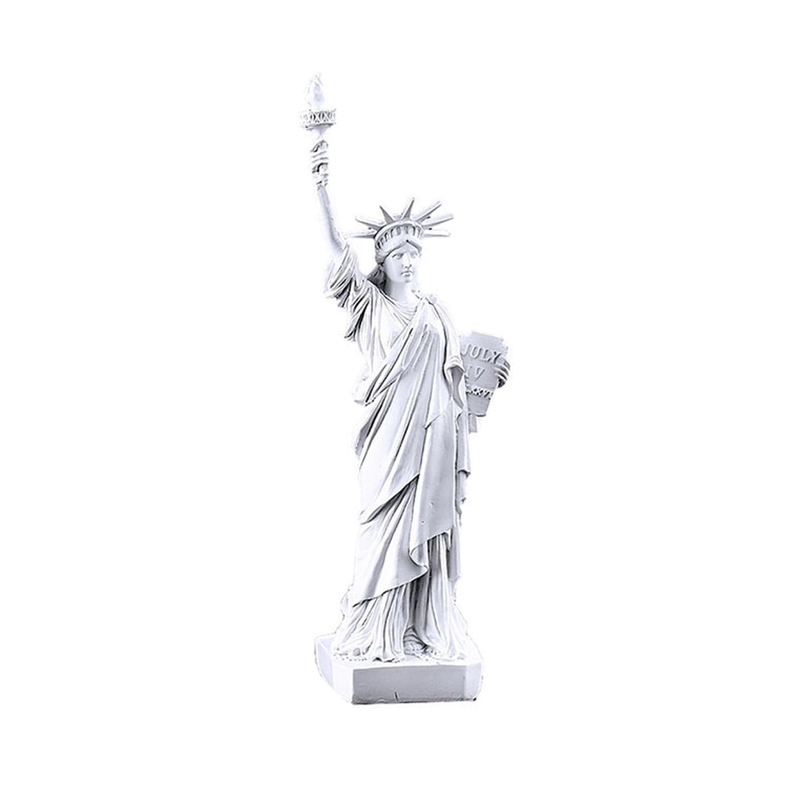 Statue de la Liberté en cuivre teinté 30,5 cm, une figurine artistique d'exception pour salon