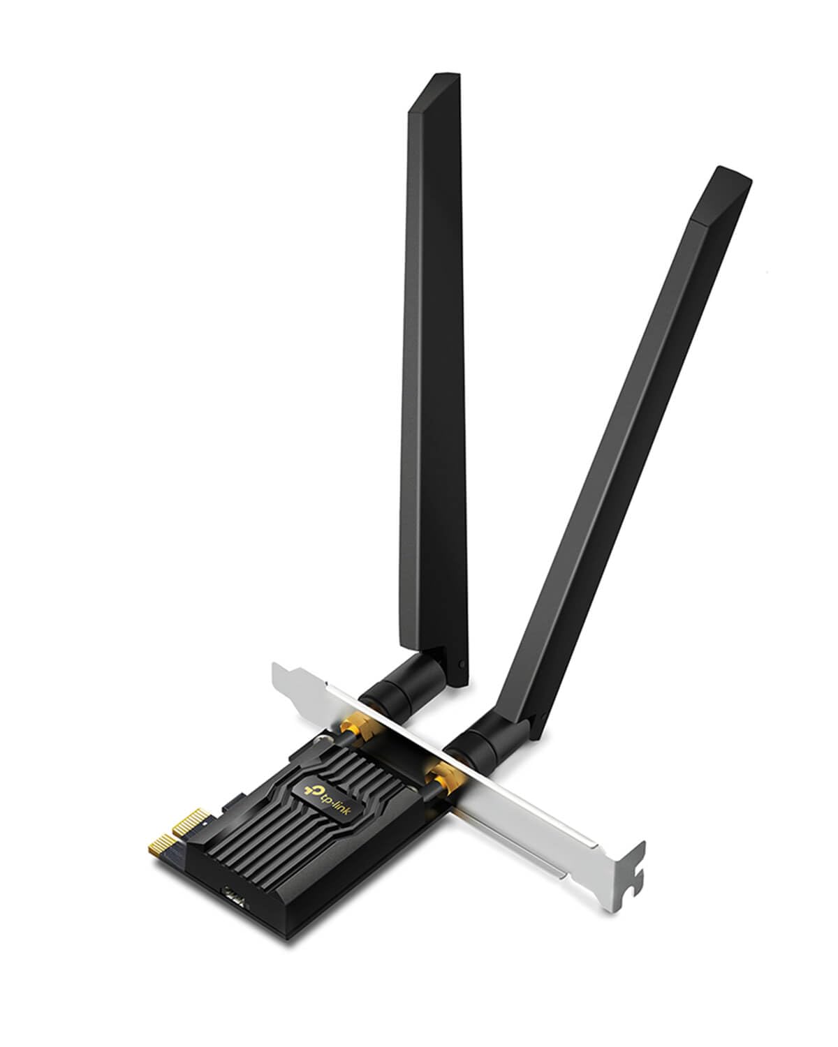 TP-Link Archer TXE72E Carte WiFi 6E PCIe AXE5400 pour PC, Tri-Bande 6 GHz 5 GHz 2.4 GHz, Bluetooth 5.3, Antennes Haut Gain, WPA3, Compatible Windows 10/11
