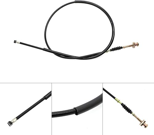 Miniatura 4 de Alpha Rider 47 "negro motocicleta cable de freno delantero para Honda C70 XL70 CL70 SL70 70cc 90cc Z50 Scooter