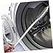 GANAZONO 2pcs Long Handle Washing Machine Cleaning Brush Gap Cleaner for Front Load Washers and Dryers Material for Hard Reach Areas