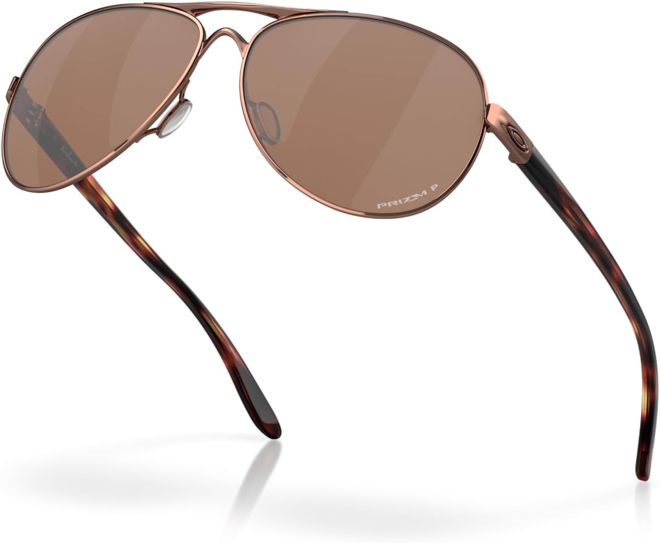 Oakley womens Oo4079 Feedback Pilot Sunglasses