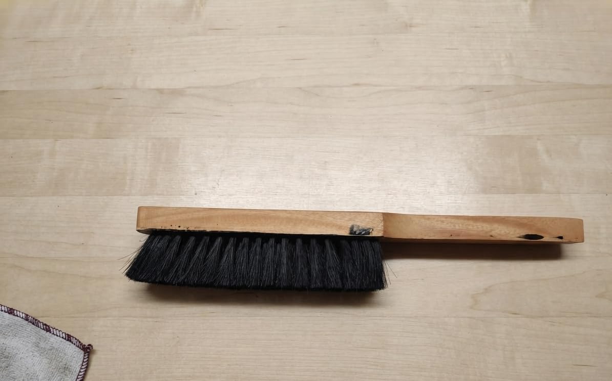 Wooden Handle Bed Brush with Soft Bristles | Hand Broom for Dusting Furniture, Sofa, Car Interior & Home Cleaning | 35 x 2.5 cm | (Pack of 1)-image-29