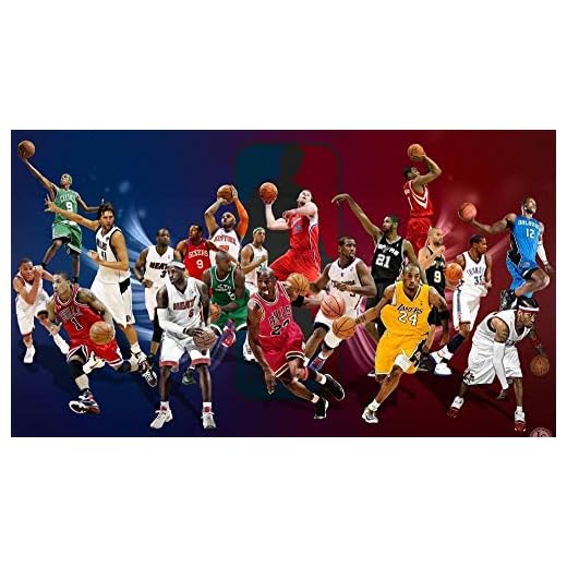 LIVEQL Girls Boy Kids Gift Wooden 3D Jigsaw 1000piece Puzzles Toy High Difficulty Games Adults Crossword 1000 Sheet Puzzle Books/Basketball star-1000 pcs