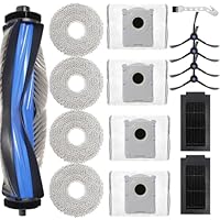 Lot De 13 Kits D'accessoires Pour Aspirateur Ecovacs Deebot T50 Max /T50 Pro /T50 Omni /T50 Pro Omni /T50 Max Pro, 4 Serpillères Et 9 Sacs à Poussière