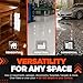 Clear Epoxy Resin Coating for Floors & Counter Tops, 100% Solids, Self Leveling - 3 Gallon Kit