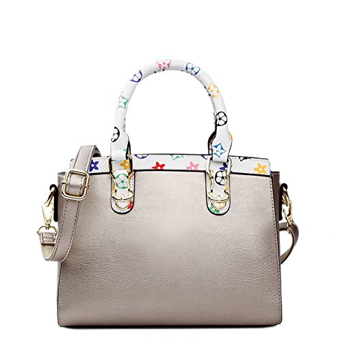 Sac de messager ergonomique à une épaule doté d'une finition d'or résistante