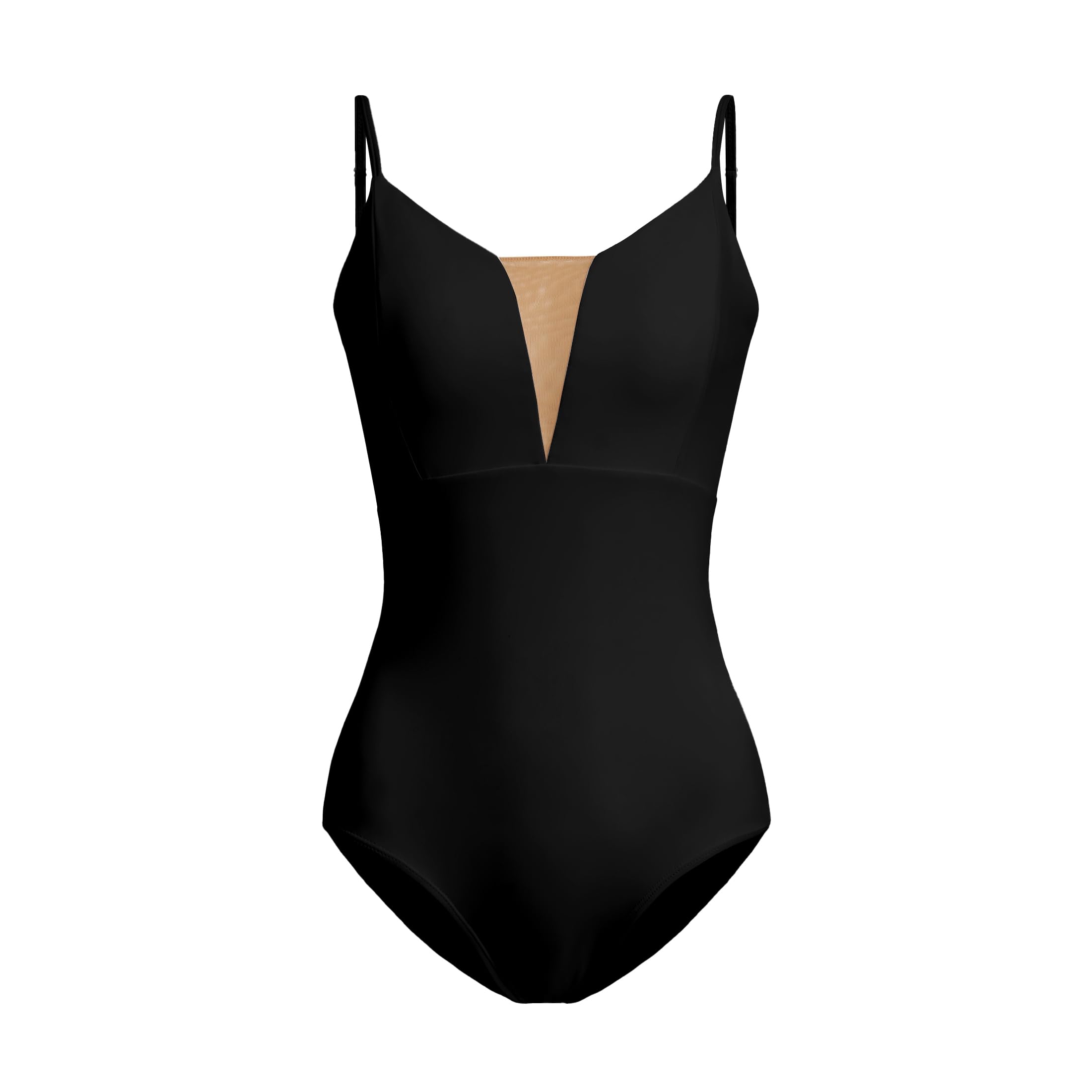 Body Danza Classica Donna Body Ginnastica Artistica con Spalline