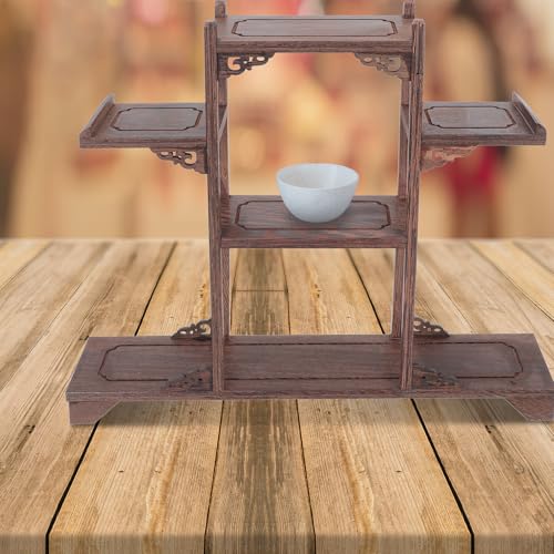 Estante estilo antiguo de madera para solucionar la falta de espacio 3