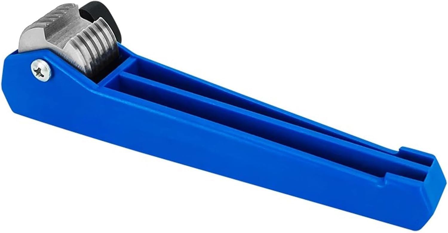 Probador de adherencia de escotilla cruzada, trazador de película de pintura con cuchillas de 2 mm, 5 dientes, incluye caja de almacenamiento de plástico para uso en laboratorio