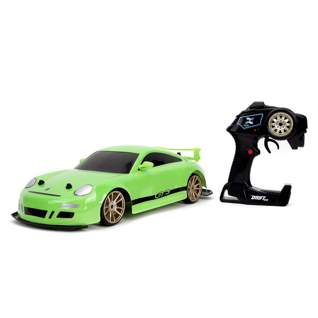 Jada Fast & Furious RC Porsche 911 Drift 1:10, Verde