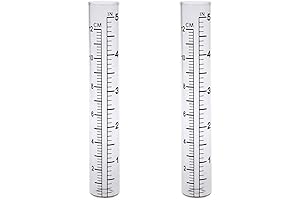 Replacement Glass Rain Gauge Tube (2-Pack)