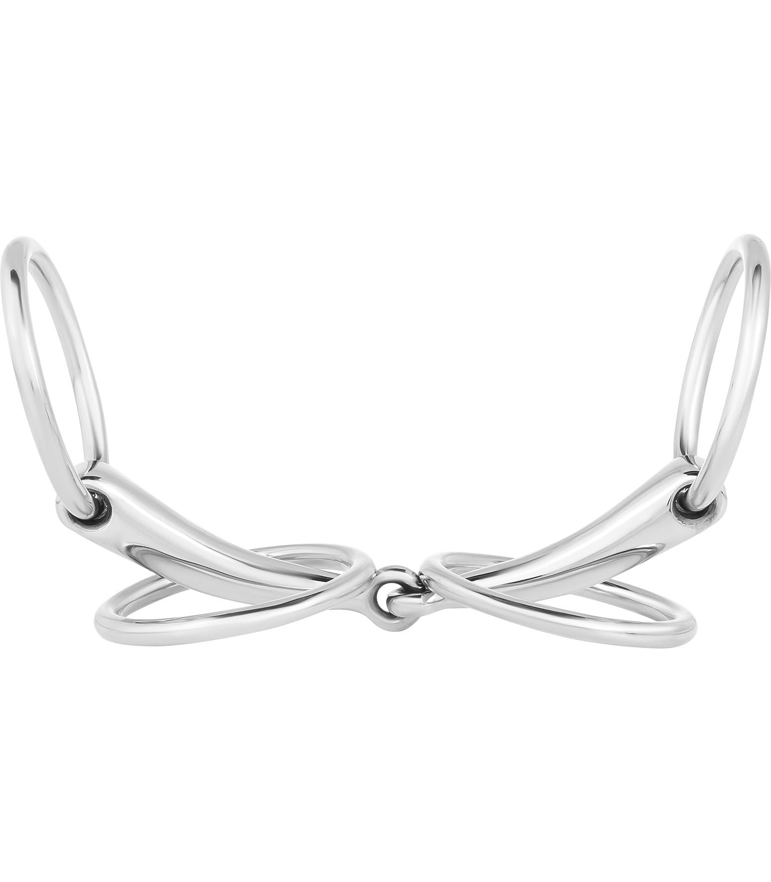 WALDHAUSEN Fahrgebiss mit 4 Ringen, EST R:5cm, S:16mm, B:12,5cm