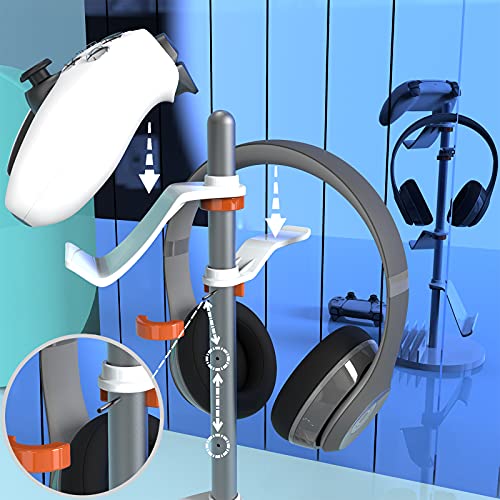 image for WEGASTU Headphone Stand,PS5 Controller Holder,Gaming Accessories Holde