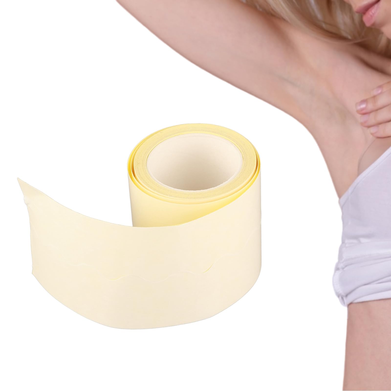 Zetiling Anti-sweat Pad, Disposable Armpit Sweat Pads, Transparent Disposable Underarm Absorbing Sheet for Men and Women