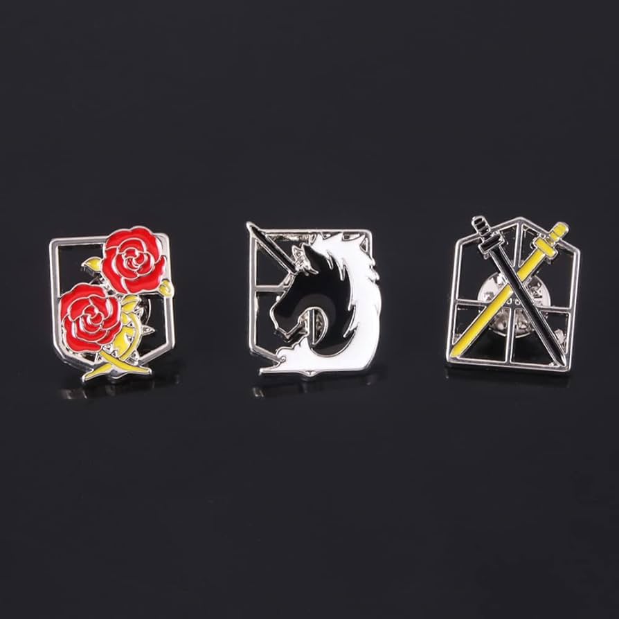 ☆進撃の巨人 憲兵団 バッジ ブローチ コスプレ 周辺グッズ アニメ グッズ Amazon.co.jp: Sizuuenn 進撃の巨人 憲兵団 バッジ ブローチ