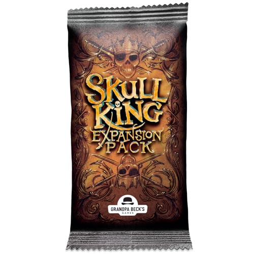 Grandpa Becks Games Skull King - The Ultimate Pirate Trick Taking Card Game | Strategy Game for Friends Family Game Night | from The Creators of Cover Your Assets | 2-8 Players Ages 8+ (Expansion)