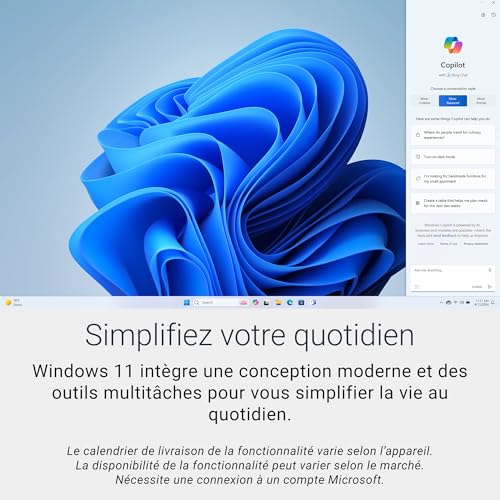Dell 16 Ordinateur Portable DC16250 – 16" FHD+ 1920x1200 Intel Core 7 Series 1 Graphiques Intel UHD RAM DDR5 SSD Windows 11 Home Lecteur d’Empreintes Clavier AZERTY – Carbone - vue 7