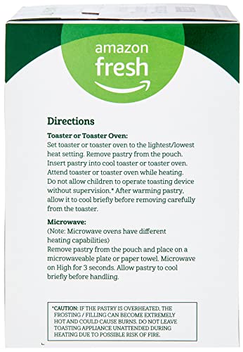 Image of Amazon Fresh, Frosted Fudge Toaster Pastries, (Pack of 24)