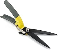 Byhagern Upgraded Grass Shears - Lightweight Hand Clippers for Lawn Edges, Gardens, Weeds with Gloves