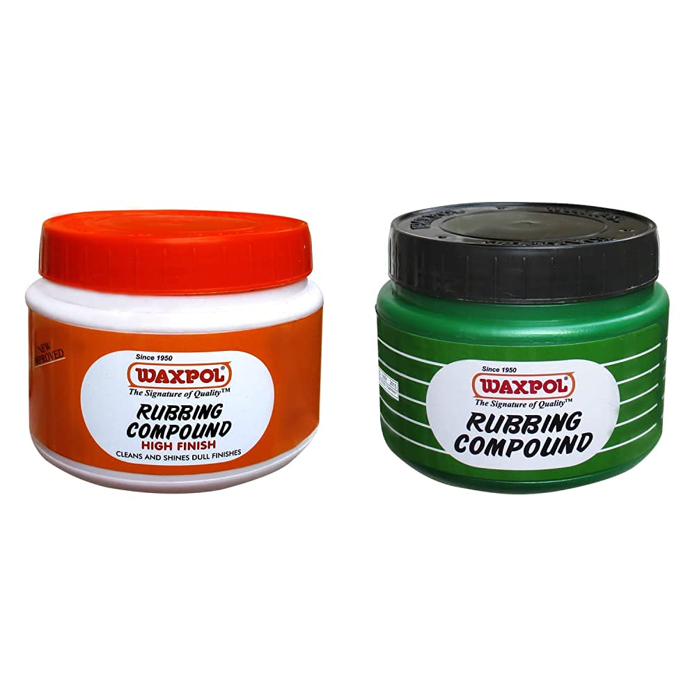 Waxpol Rubbing Compound HI FI (500 gm) & Waxpol Rubbing Compound Green (500g) (B0982P5JJF) Amazon Price History, Amazon Price Tracker