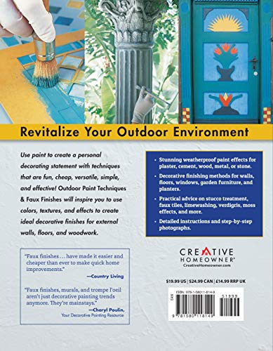 Outdoor Paint Techniques and Faux Finishes, Revised Edition: 25 Great Outdoor Finishes for Plaster, Wood, Cement, Metal, and Stone (Creative Homeowner) Step-by-Step Projects for Exterior Decorating - Image 2