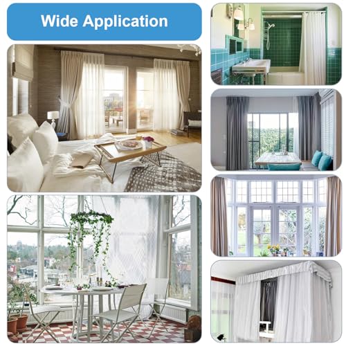 Miniatura 7 de 40 Piezas Ganchos Para Cortinas De Acero Inoxidable, Ganchos De Metal Para Cortinas, Utilizado Para Pellizcar Cortinas, Ganchos De Pliegues Para Cortina,Ganchos Cortinas Para Cortinas De Ducha