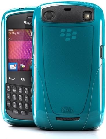 iSkin VB9700-BE Vibes TPU Jelly Case for BlackBerry 9700 Bold - 1 Pack - Retail Packaging - Baby Blue