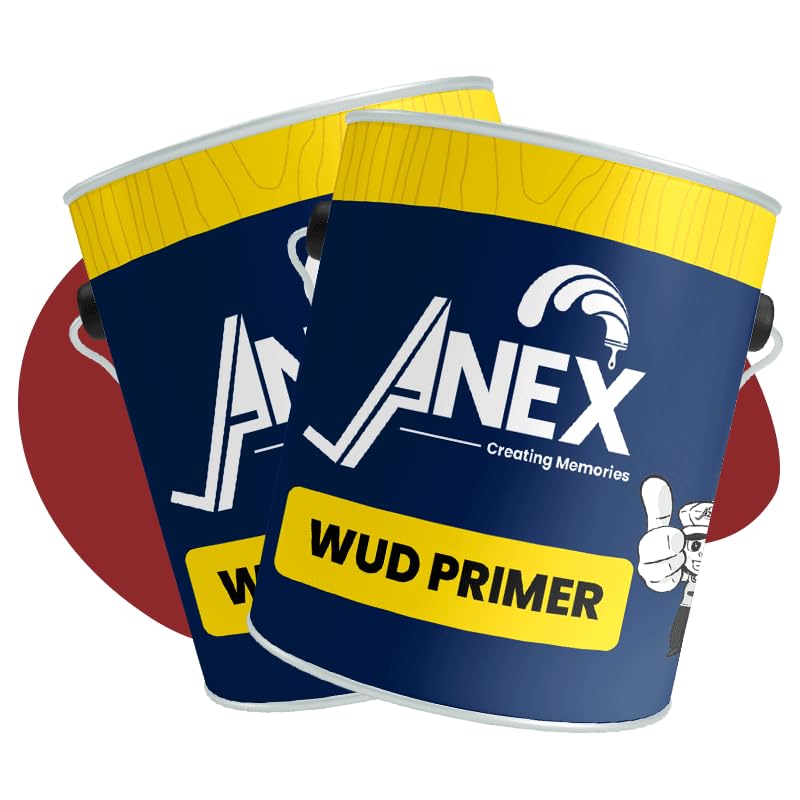 ANEX Wood Primer Solvent Thinnable | Brighter and Long Lasting (White, 10 Litres) (B0D5MKBGSY) Amazon Price History, Amazon Price Tracker