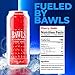 BAWLS Guarana Cherry, BAWLS Guarana Drink, Guarana Soda, Guarana Fueled Soda for Energy, High Energy Caffeinated Drink, 16oz 24 Pack Cans