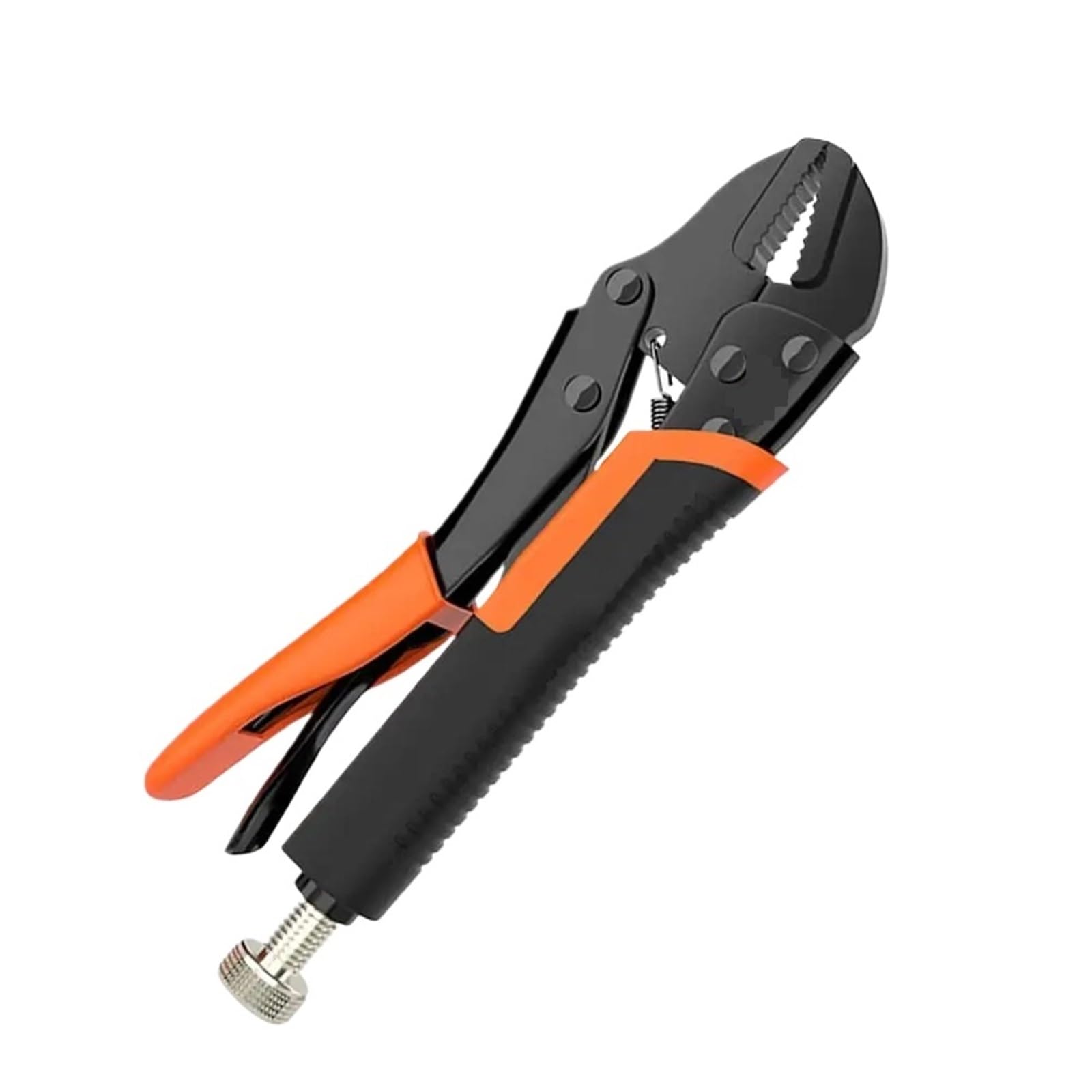 Locking Pliers Multifunctional Locking Pliers Universal Strong Pressure Industrial-Grade Manual Fixed(7Inch Straight)