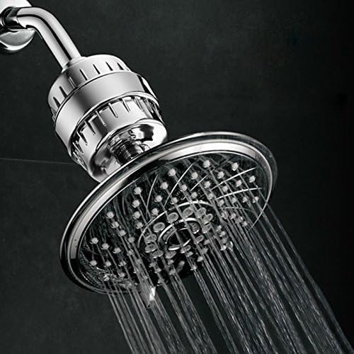 Shower Filter with Replaceable Cartridges Shower Water Purifier Remove Chlorine, Heavy Metals and Water Impurities, Protect Sensitive Skin and Health for All Your Family