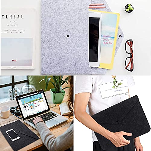 4PCS Borsa Portadocumenti Espandibile A4, Cartella...