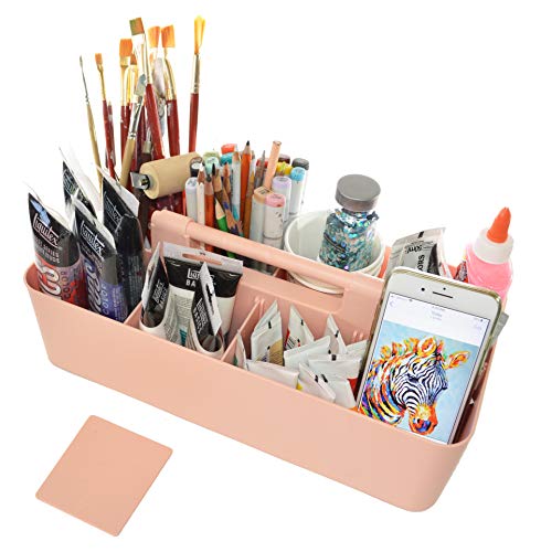 Enjoy Office Desk Storage Organizer 8 compartments Box DIY Box Remote Cosmetic Holder Pen Pencil Stationery Basket -Made In USA