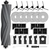 24 pezzi accessori per robot aspirapolvere Mova E40 Ultra, set di ricambio per E40 Ultra, 1 spazzola principale, 6 sacchetti per la polvere, 6 tamponi, 4 filtri HEPA, 6 spazzole laterali, 1 spazzola