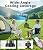 Misting Fan for Outside, 30,000mAh Rechargeable Mister Fan with Remote & RGB Lights, 2L Tank & 2 Extra Nozzles, 4 Speeds Mist Modes for Extreme Cooling Effect, Ideal for Camping, Patio, Backyard