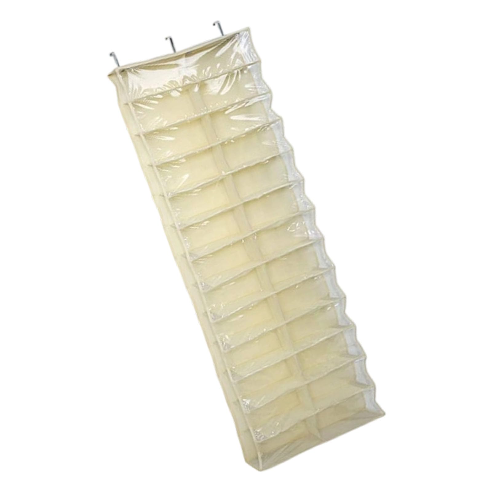 our fave Space Saving 26 Pocket Door Hanging Planner Clear Pouches for Organizing Sweatshirts Clothes Footwear Wall Mount Transportable Door Mount