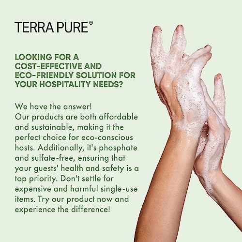 Terra Pure Hotel Hand & Body Wash Soap | Four Gallons | Designed to Refill Soap Dispensers (Set of 4) by Terra Pure - Image 5