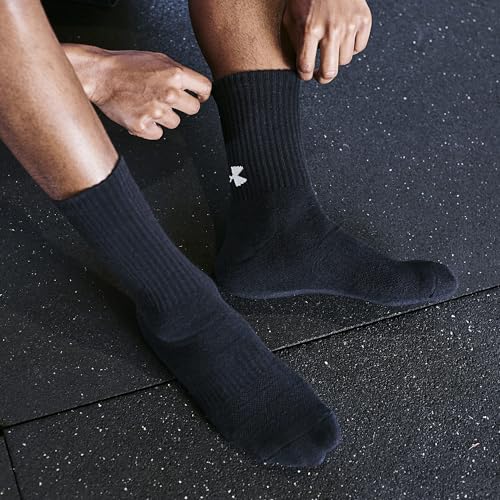 Image of Under Armour Unisex Adult Training Cotton Crew Socks (Multipairs)