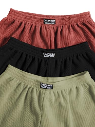 Image of SOLY HUX Women's Summer Shorts 3 Packs Casual Comfy Shorts Sets