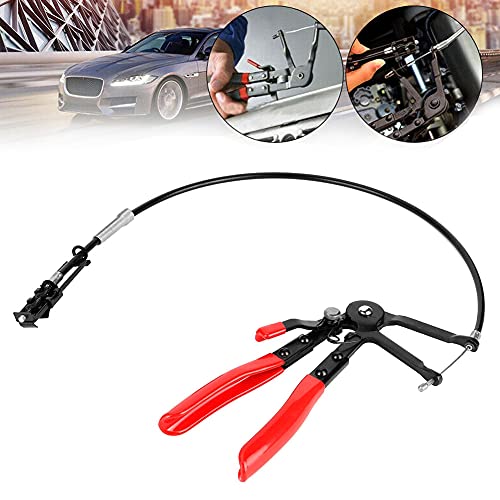 Aramox Alicate de fixação de ferro de 18 mm-55 mm, clipe de mangueira de radiador remoto, ferramenta