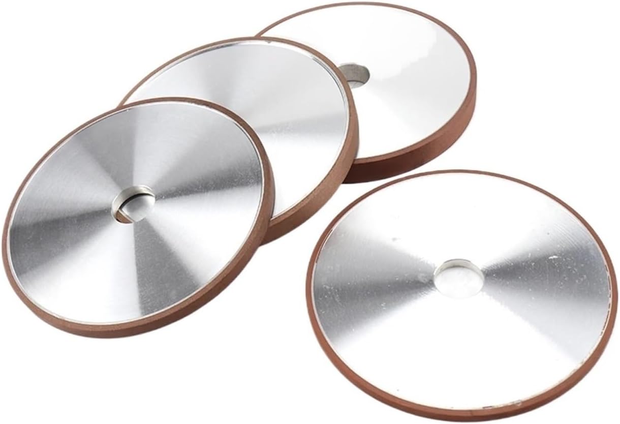 100mm Diamond Grinding Wheel Parallel Grinder Disc Carbide Tungsten Steel Milling Cutter Abrasive Tools 20mm Hole Grit 150#(100x6mm)