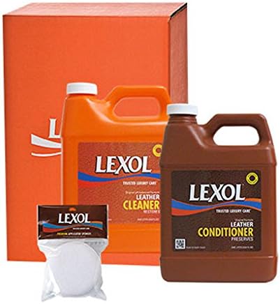 Lexol 0922 Leather Care Kit with Sponges