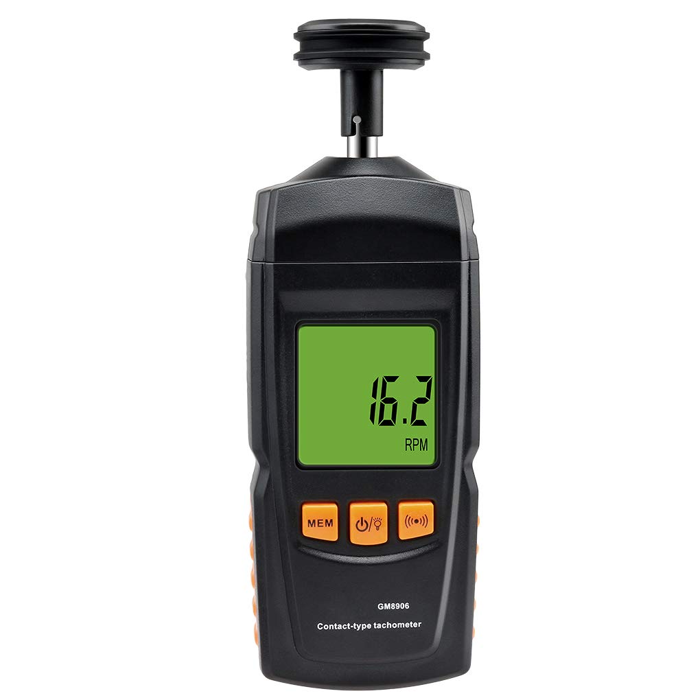 Buy GM8906 Contact Speed Digital Tachometer & Auto Ranging LCD Display